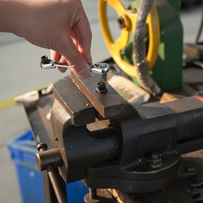 cle a cliquet permet de tenir du bout des doigts