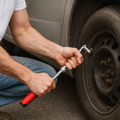 cle a cliquet homme mecanique roue​