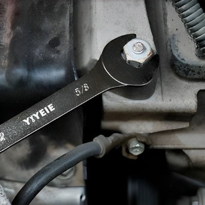 cle plate devissage cosse batterie avec cle huit