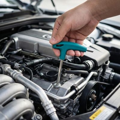 cles btr serrage vis hexagonale dans moteur