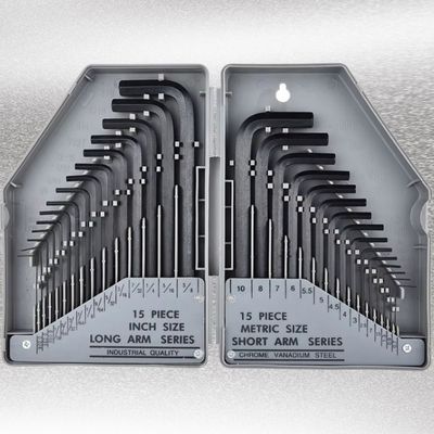jeu de cles allen gris