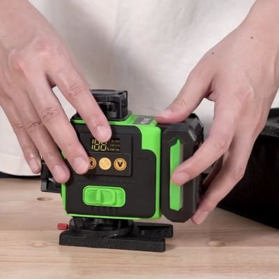 laser de chantier vert