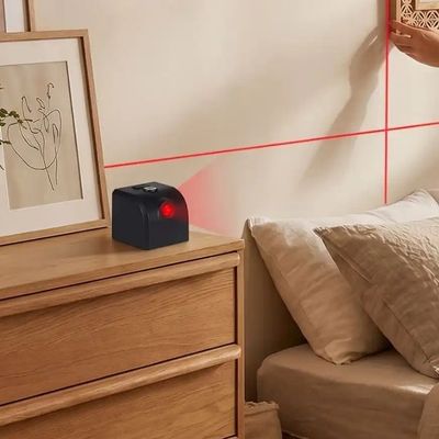 laser niveau faisceau en croix rouge
