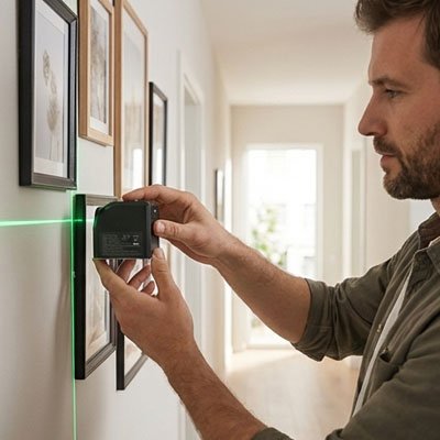 laser niveau faisceau en croix vert