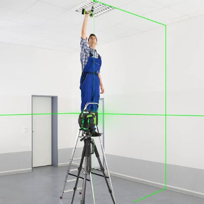 laser rotatif homme fixe plafonnier