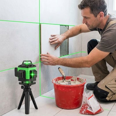 laser rotatif pour carrelage mural
