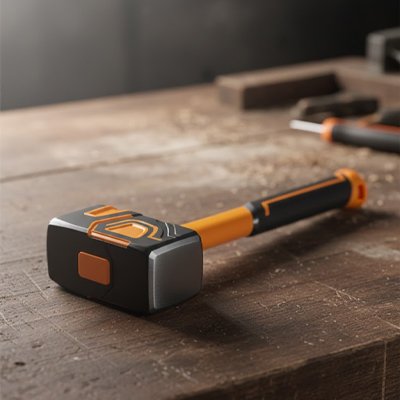 maillet design ergonomique et couleurs vives
