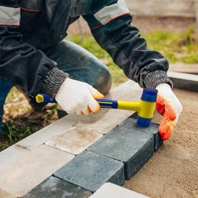 marteau mise en place de paves
