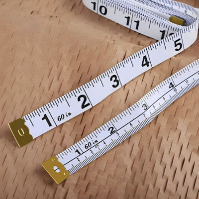 metre a ruban pvc blanc
