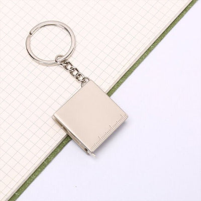 metre ruban design chrome format de poche