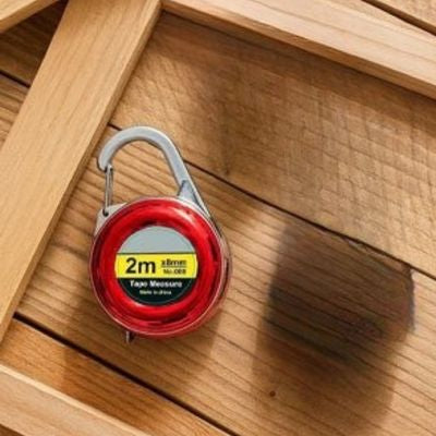 metre ruban rouge