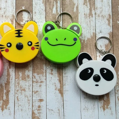 metre ruban tigre panda grenouille