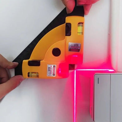 niveau laser pour alignement interrupteurs
