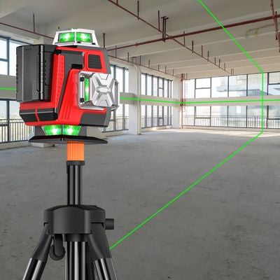 niveau laser rotatif rouge