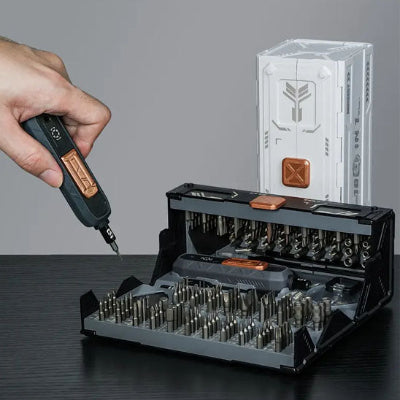tournevis de precision cent quatre vingt pieces dans coffret design
