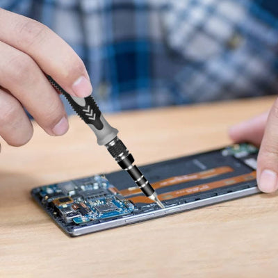 tournevis de precision travail sur telephone portable