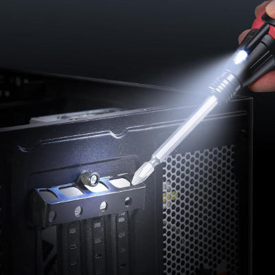 tournevis electrique avec led pour coins sombres