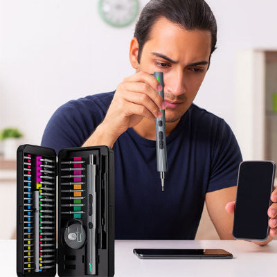 tournevis electrique coffret pour reparer telephones