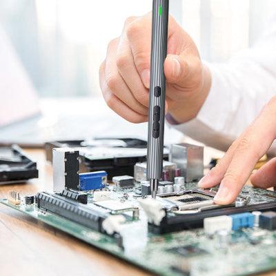 tournevis electrique ideal pour reparation circuits imprimes