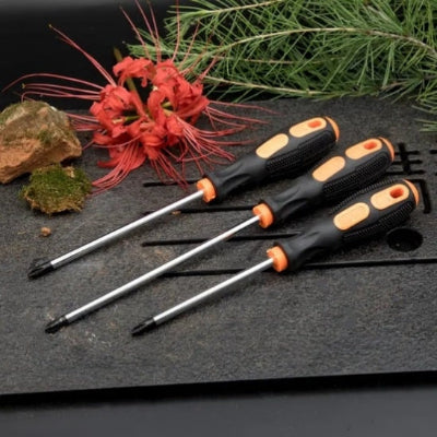 tournevis trois modeles sur dix cruciforme